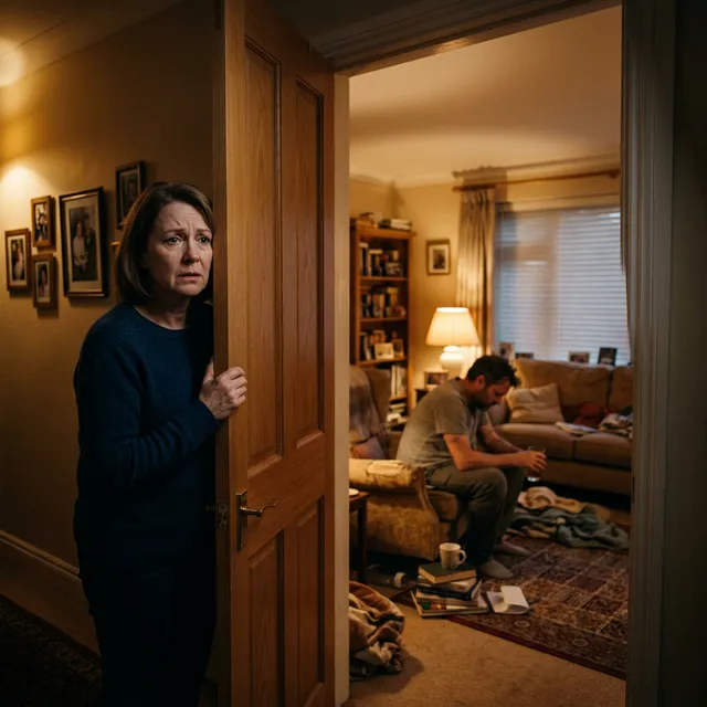 A caring moment between loved ones recognizing the signs that someone needs professional help