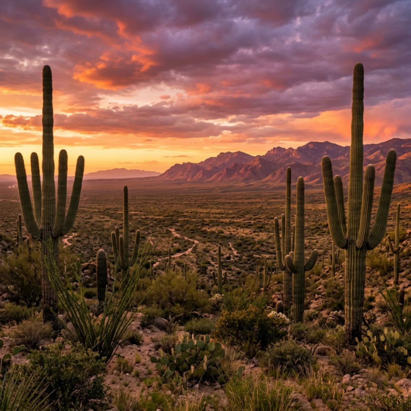 Scenic landscape representing Arizona