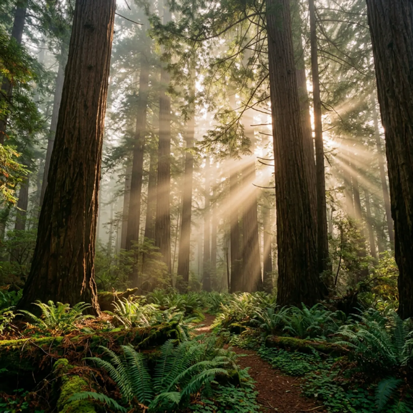 Scenic landscape representing California