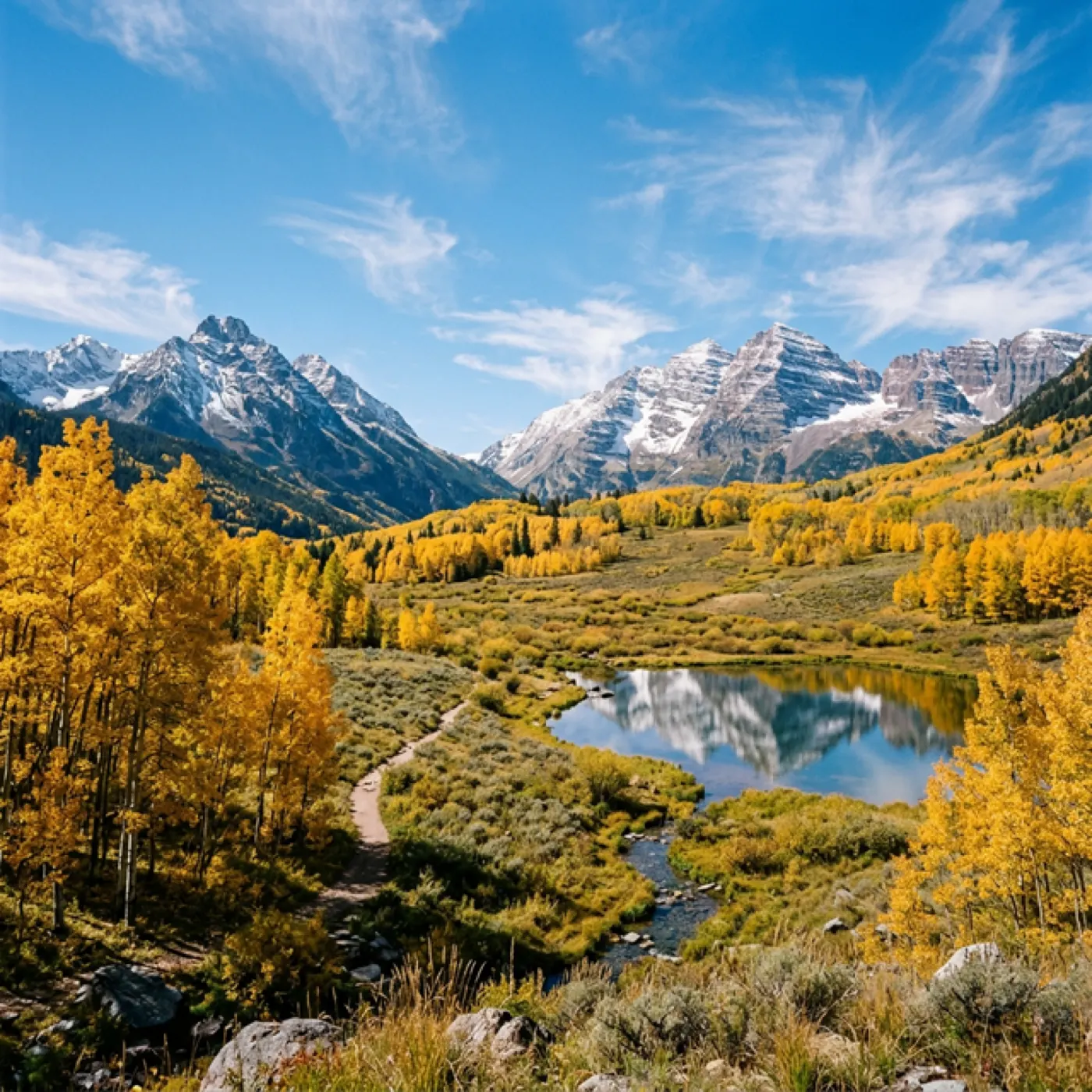 Scenic landscape representing Colorado