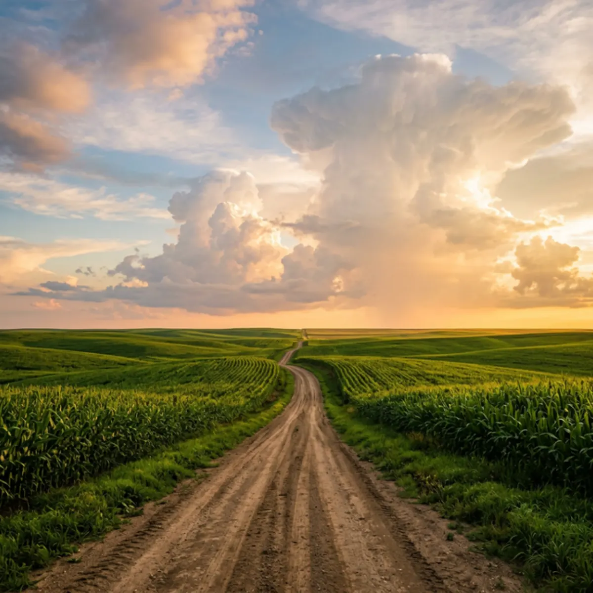 Scenic landscape representing Iowa