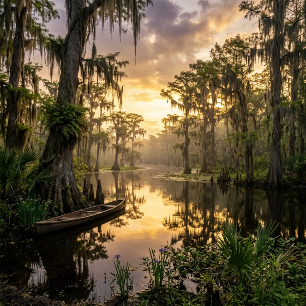 Scenic landscape representing Louisiana