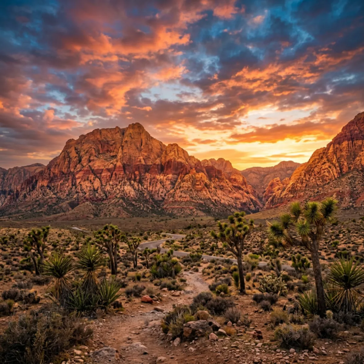 Scenic landscape representing Nevada