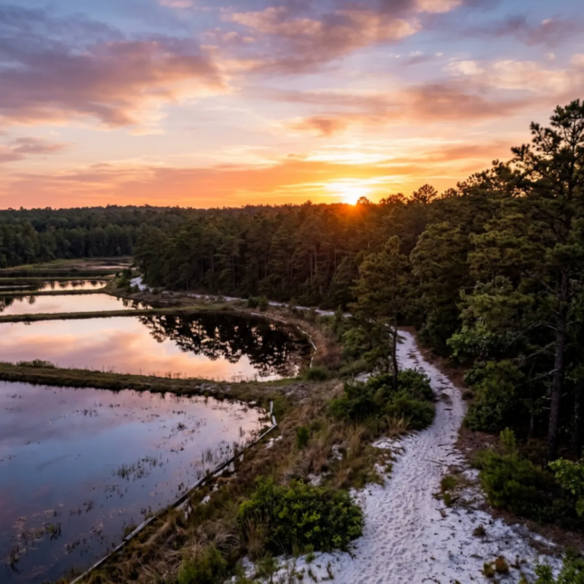Scenic landscape representing New Jersey